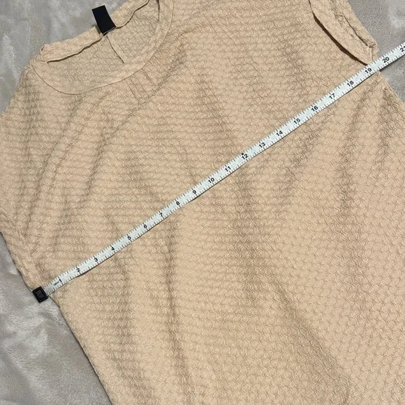 SHEIN || NWOT Khaki Textured Top (M) - Picture 12 of 13